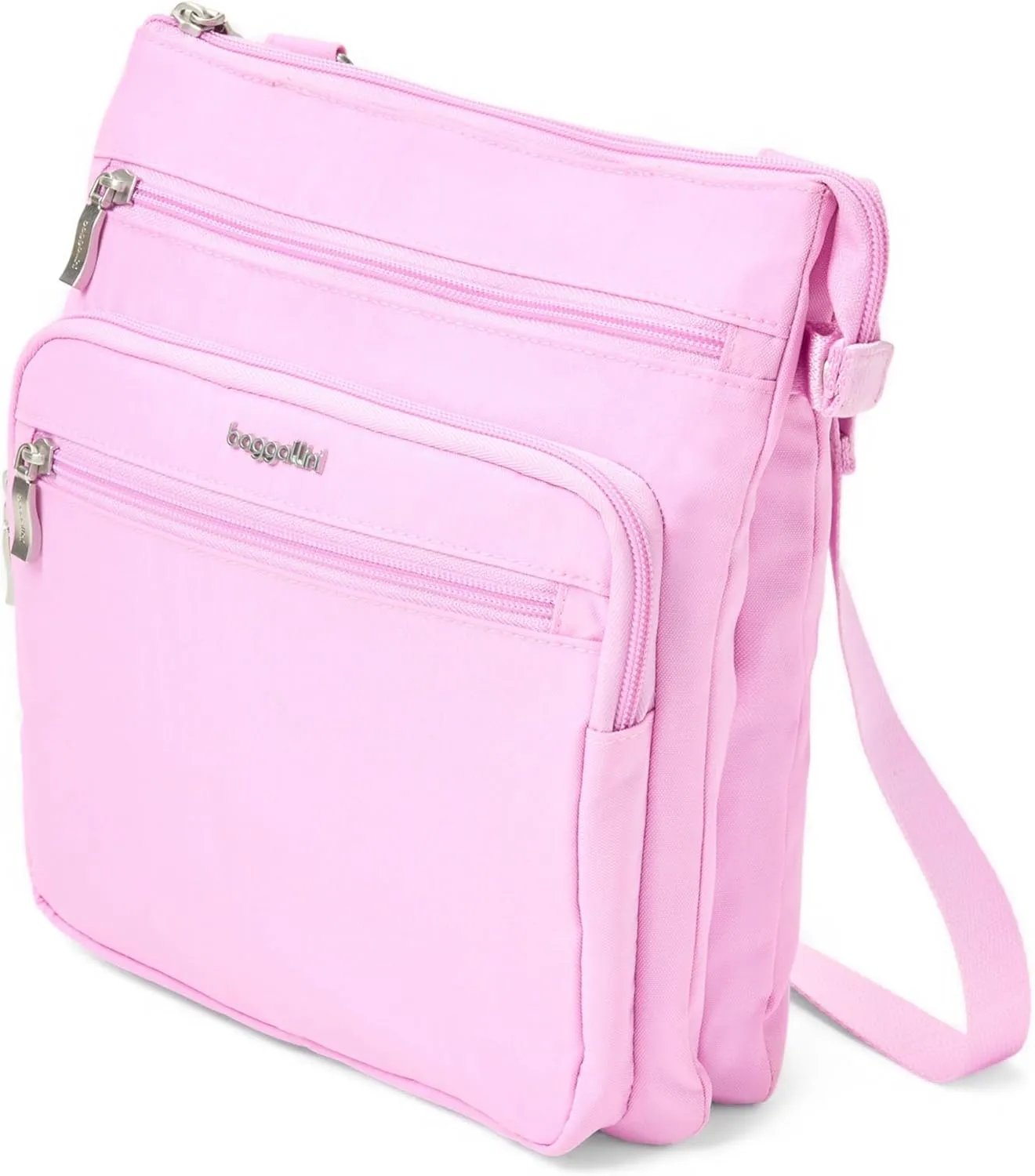 Baggallini Crossbody Bag for Women 10" X 10.7" Lightweight Handbags with RFID Card Slots Interior Divider