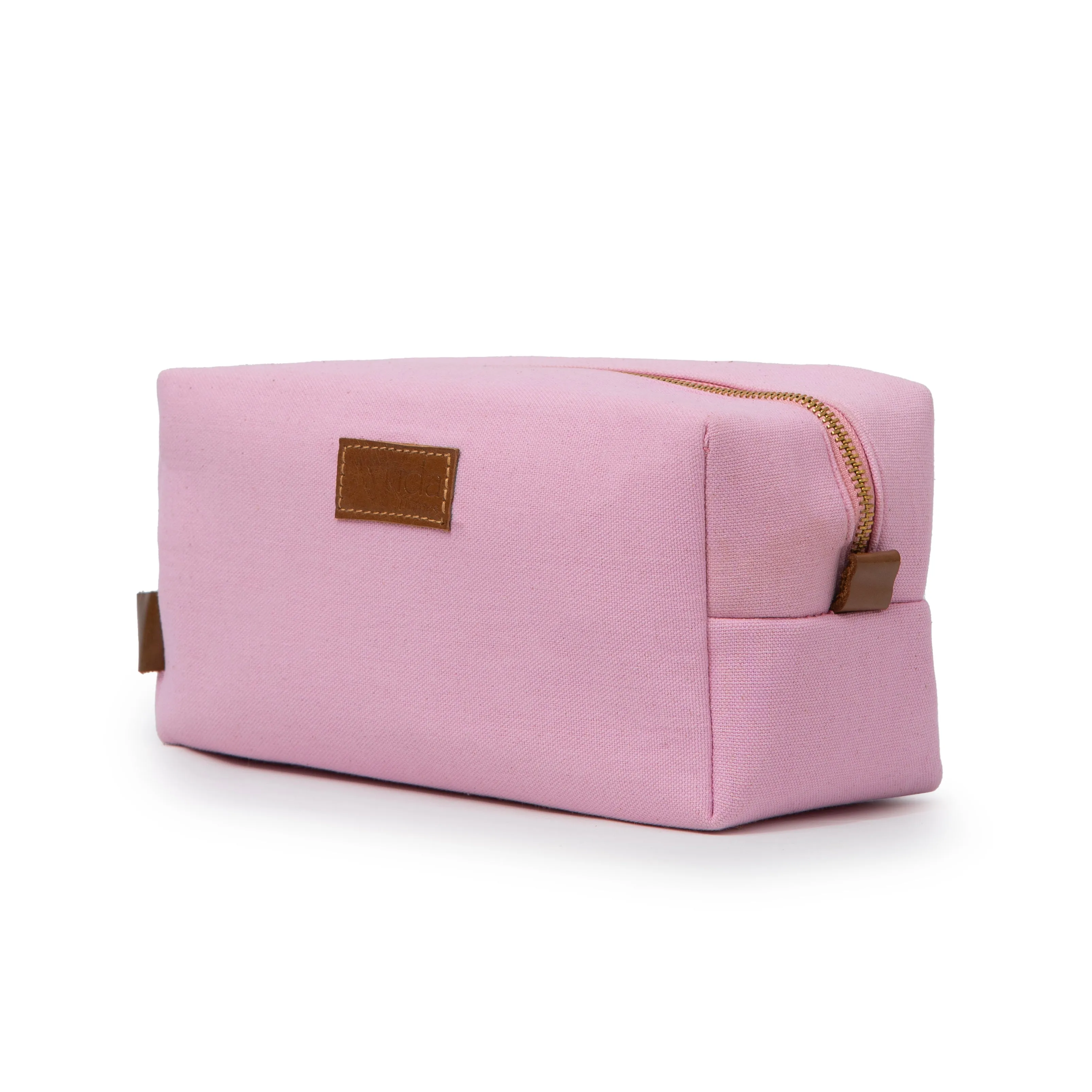 Canvas Box Organizer Pouch - Pink