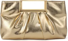CARIEDO Evening Clutch Bag Bright Color PU Leather Formal Handbag Suitable for Wedding Prom Black Tie Events
