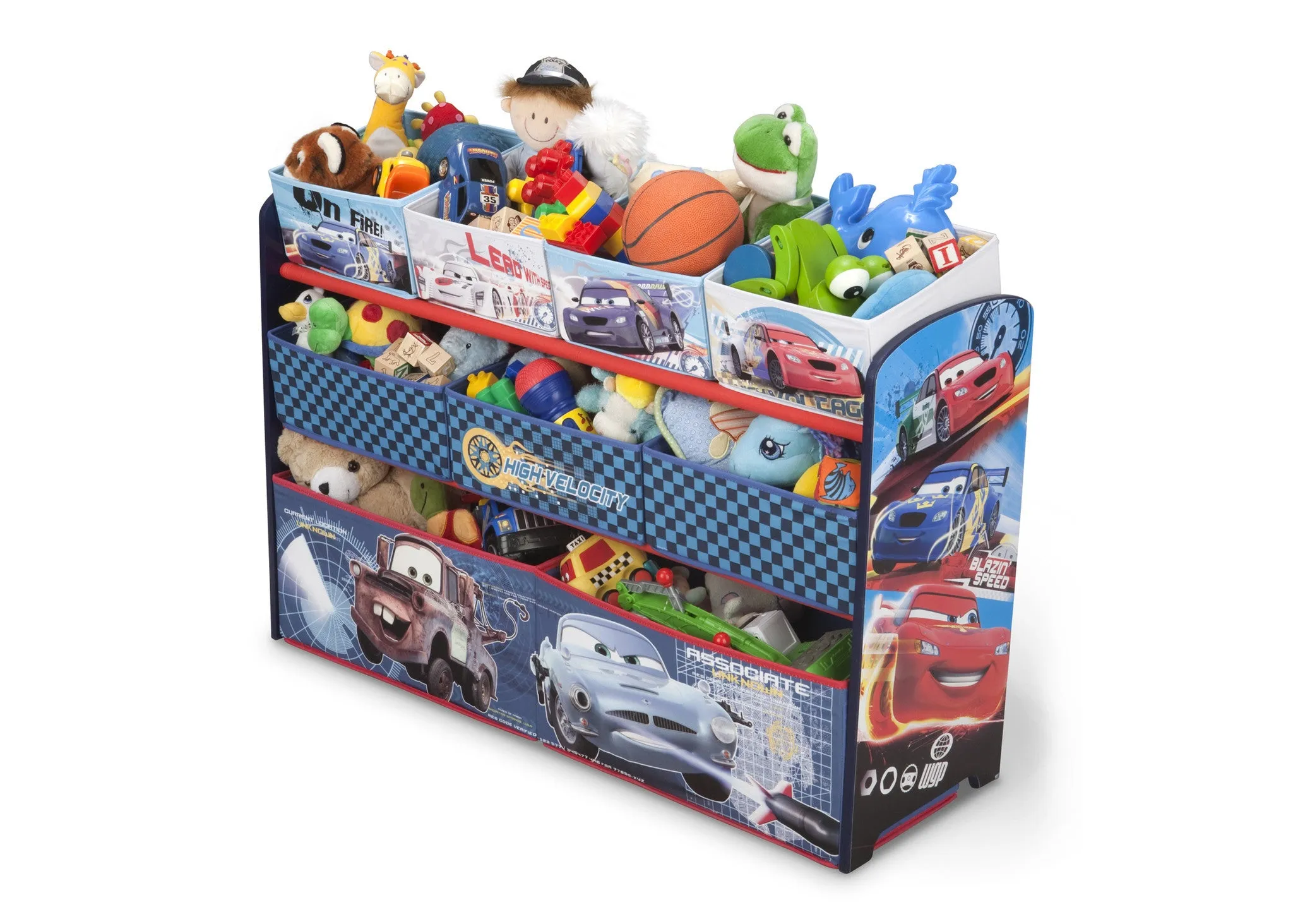 Cars Deluxe Multi-Bin Toy Organizer