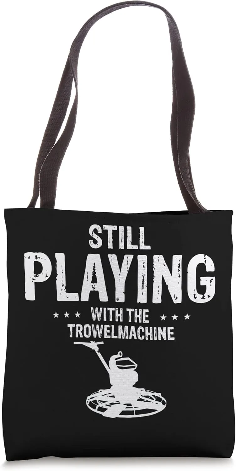 Concrete Finisher Design for Construction Cement Worker Tote Bag