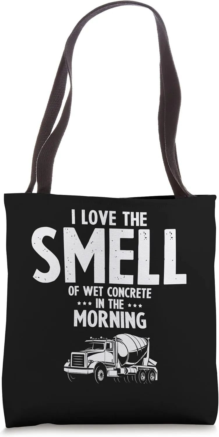 Concrete Finisher Design for Construction Cement Worker Tote Bag