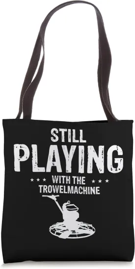 Concrete Finisher Design for Construction Cement Worker Tote Bag
