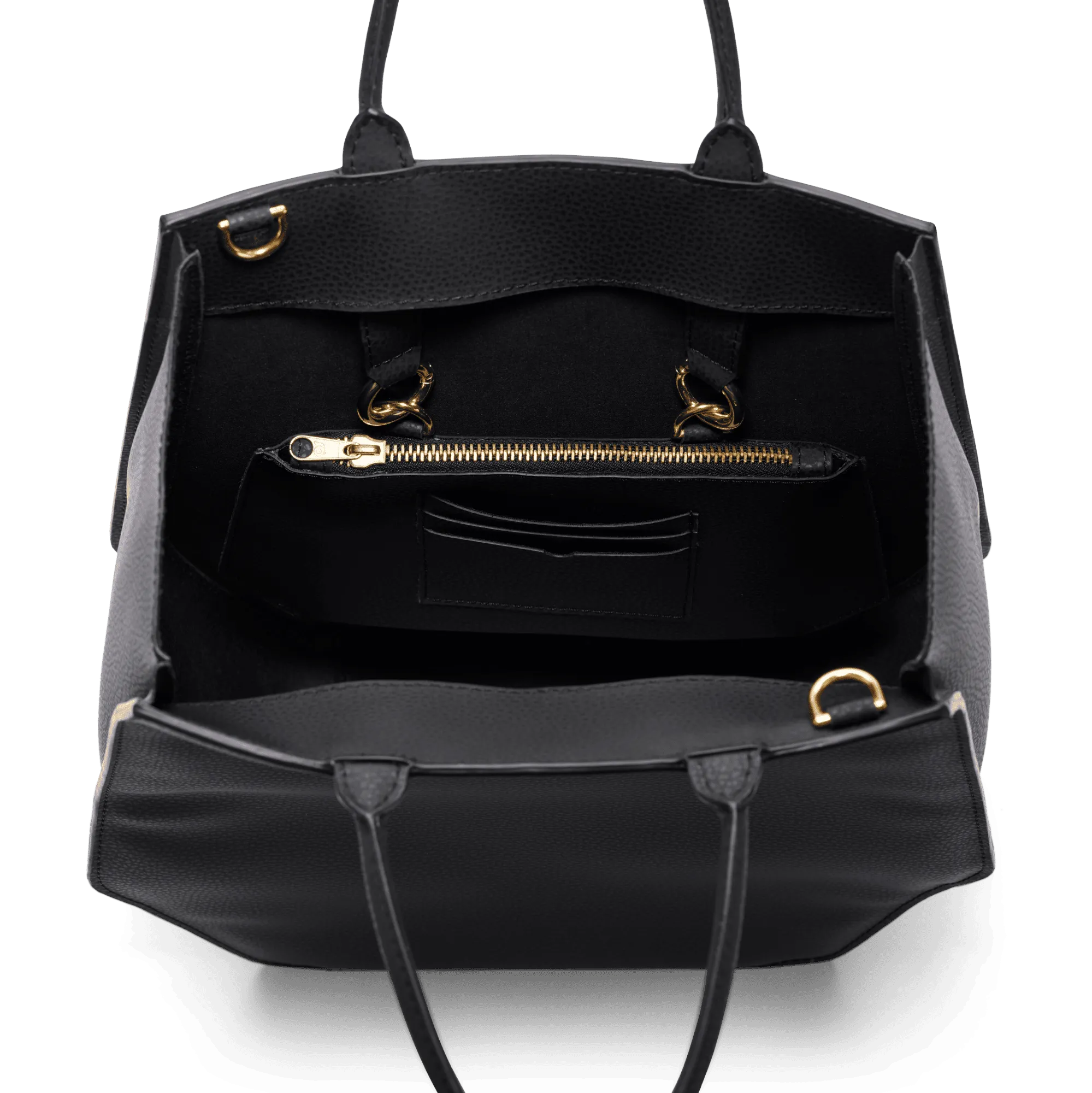 Elay MIRUM® Leather Vegan Tote Bag | Black
