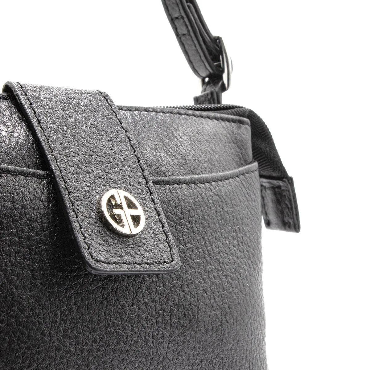Giani Bernini Mini Crossbody Bags Leather Black Colour For Women