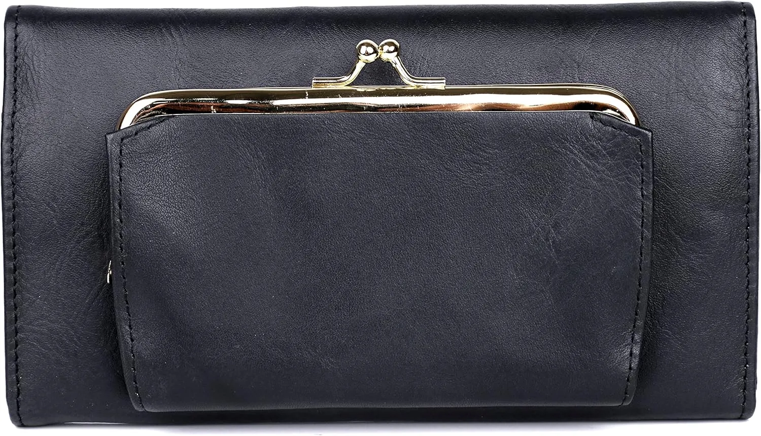 Julia Buxton Heiress Organizer Clutch Black