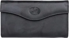 Julia Buxton Heiress Organizer Clutch Black