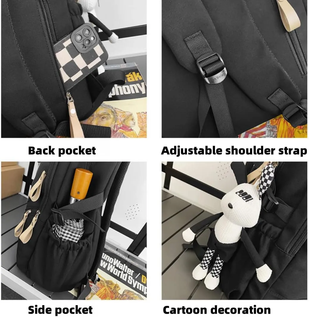 Large Capacity Backpack - Lightweight Nylon Outdoor Travel Bag with Ergonomic Design for Hiking, Camping, Travel (Red)