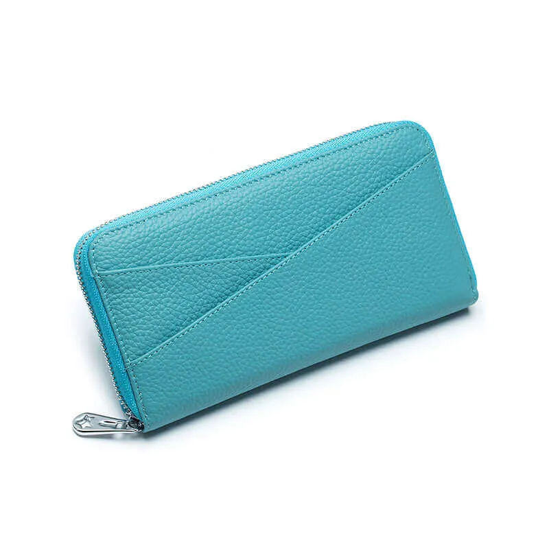 Leather RFID Purse | Long Wallet