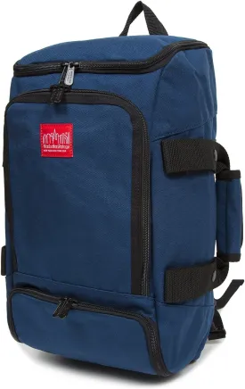 Manhattan Portage Ludlow Convertible Backpack JR - 2 Way Carry Water Resistant Spacious 1000D Cordura Backpack Duffle (Navy)
