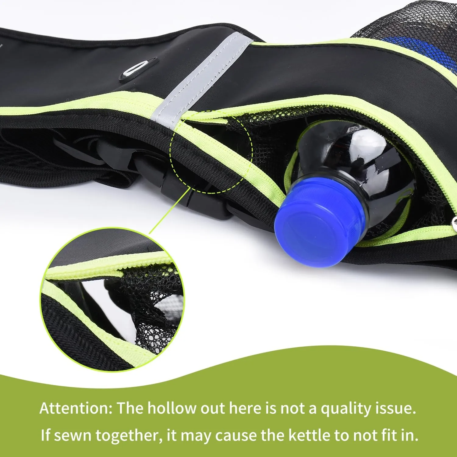 Men Women Running Belts,Slim Sport Belts,Waterproof Running Fanny Pack,Waterproof Running Waist Packs with Reflective Strip,Runner Belt for Running Walking Cycling Camping Gym (Blue)