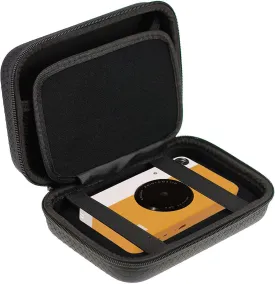 Navitech Black Travel Hard Case Compatible With Polaroid 9046 Hi-Print 2x3 Pocket Photo Printer