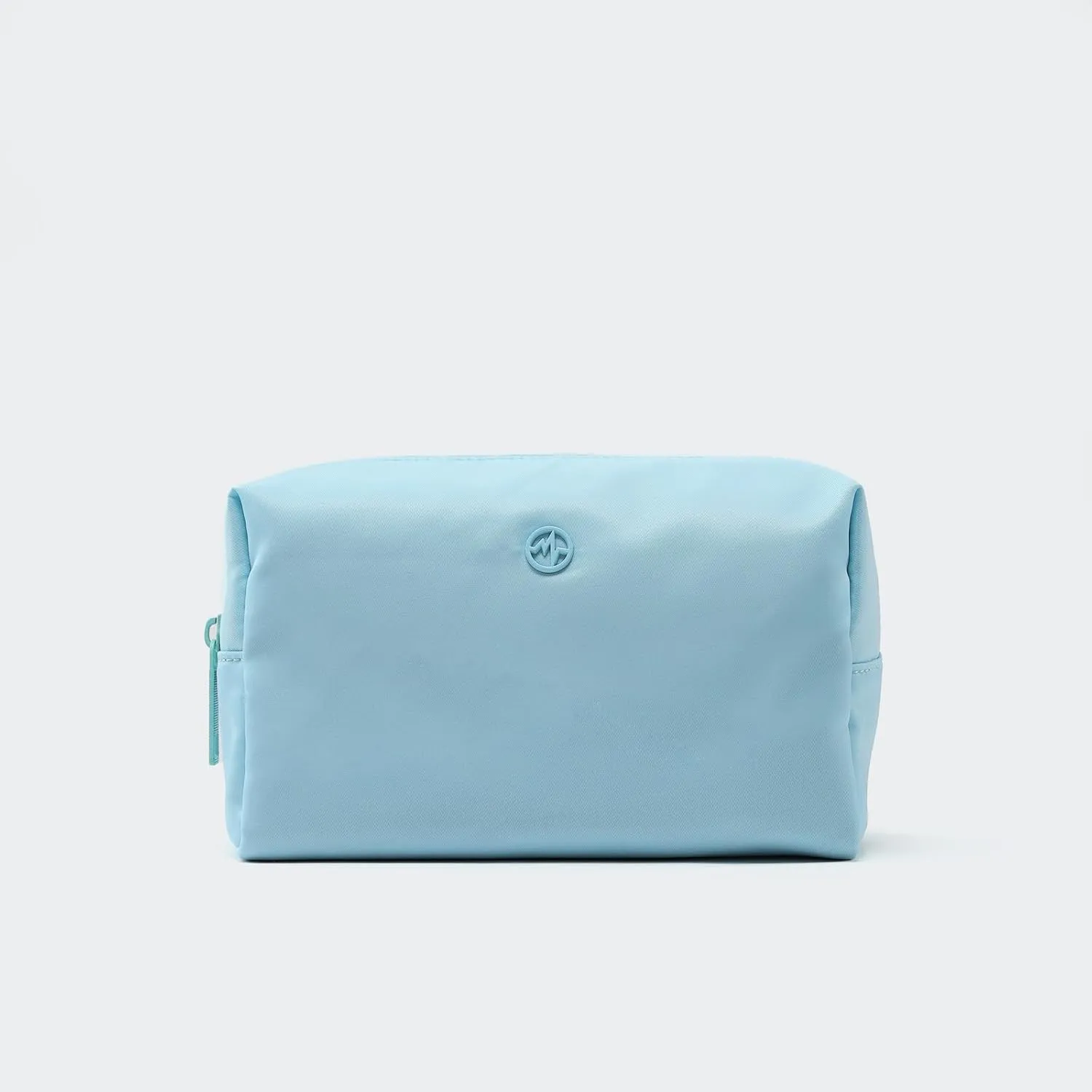 Pander Large Makeup Bag Waterproof Zipper Pouch Travel Cosmetic Organizer Case for Women. (PaleTurquoise)
