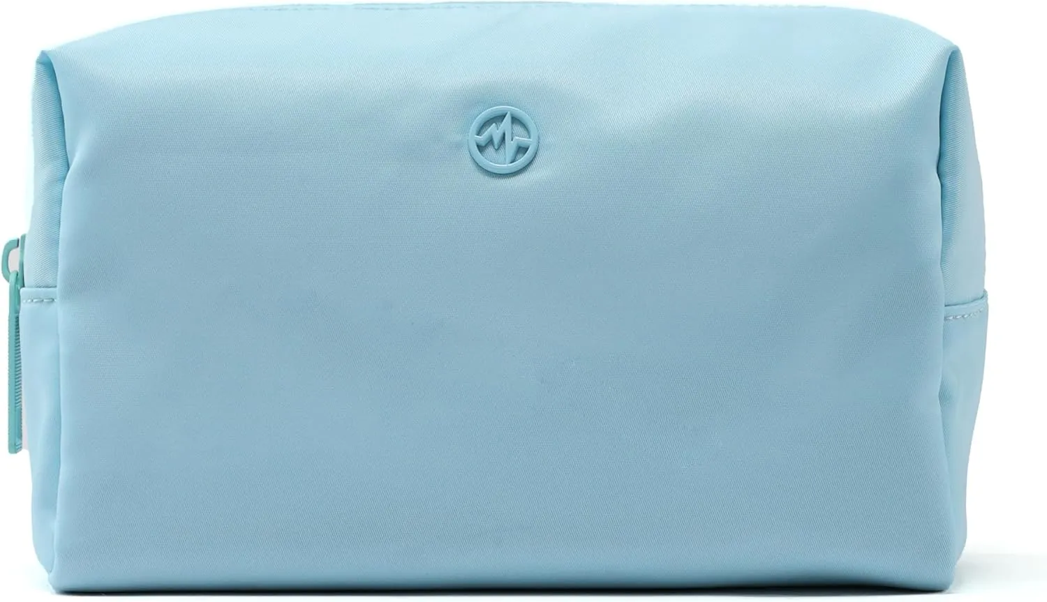 Pander Large Makeup Bag Waterproof Zipper Pouch Travel Cosmetic Organizer Case for Women. (PaleTurquoise)