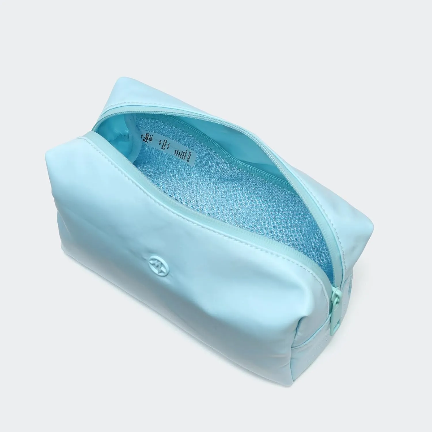Pander Large Makeup Bag Waterproof Zipper Pouch Travel Cosmetic Organizer Case for Women. (PaleTurquoise)