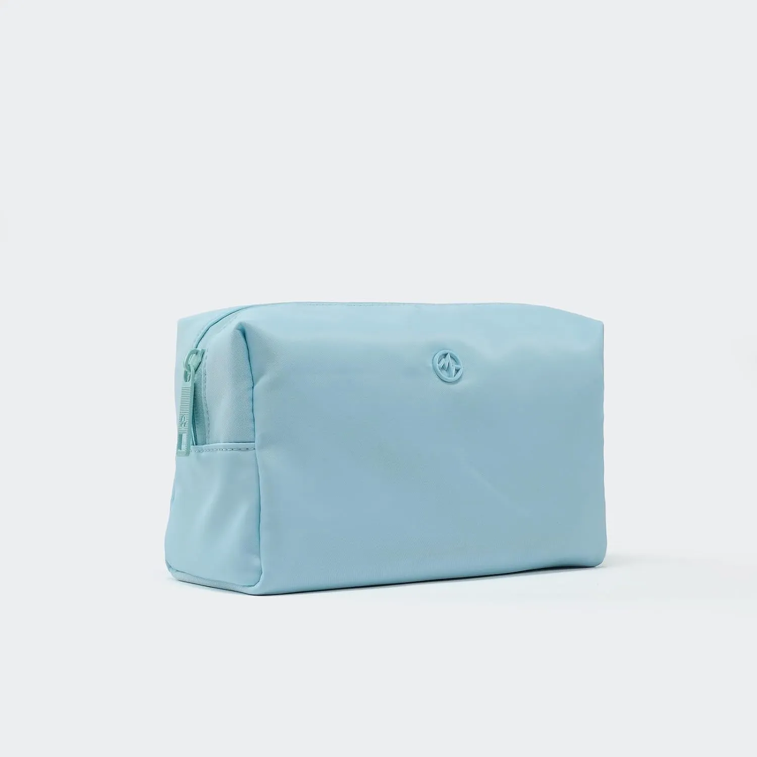 Pander Large Makeup Bag Waterproof Zipper Pouch Travel Cosmetic Organizer Case for Women. (PaleTurquoise)