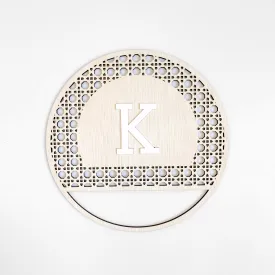 Rattan Hanging Plaque