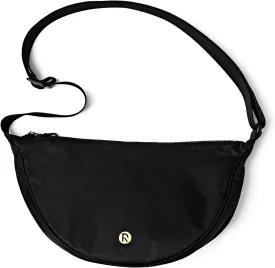 Red by Kiss Cross Body Bag, Durable Water-Resistant Fabric, Lightweight Daily Bag, Adjustable Straps & Inner Pocket (Regular, Black)