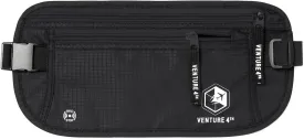 Travel Money Belt, RFID Blocking for Men & Women - Ideal for Keeping Your Cash, Credit Card, Passport, Phone Safe When Traveling (Pure Black)