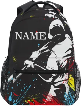 xigua Custom School Backpack Large Bookbags for Students Girls Boys Teen Women Men,Laptop Shoulder Bag Casual Travel Hiking Camping Sports 16 Inch Daypack