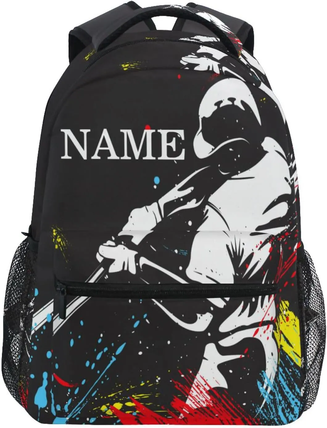 xigua Custom School Backpack Large Bookbags for Students Girls Boys Teen Women Men,Laptop Shoulder Bag Casual Travel Hiking Camping Sports 16 Inch Daypack